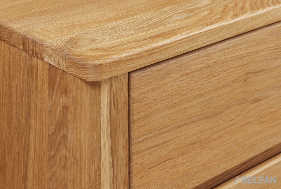 Тумба прикроватная "Норд" массив дуба 4