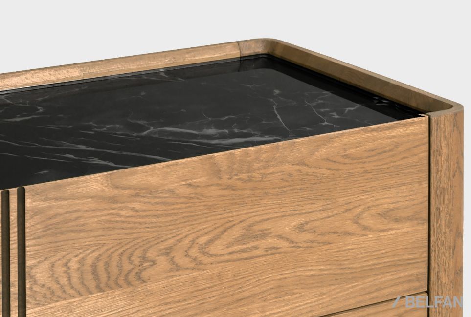 Комод "Бергамо" 3 массив дуба 3