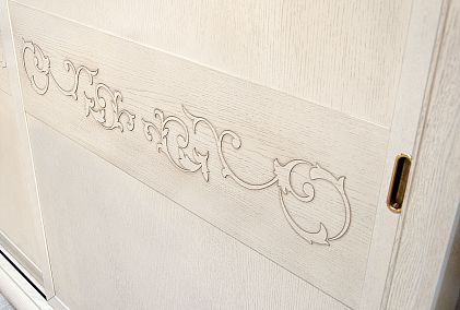 Шкаф-купе для одежды 2-х дв. "Соната" без зеркала (декор)