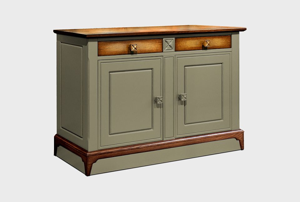 Тумба 2-х дверная (низ) «Бриансон»; корсика+дуб