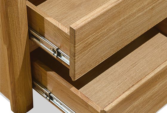 Шкаф с витриной 1-но дв. "Норд" (левый) массив дуба 3