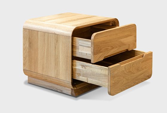 Тумба прикроватная "Монблан" массив дуба 4