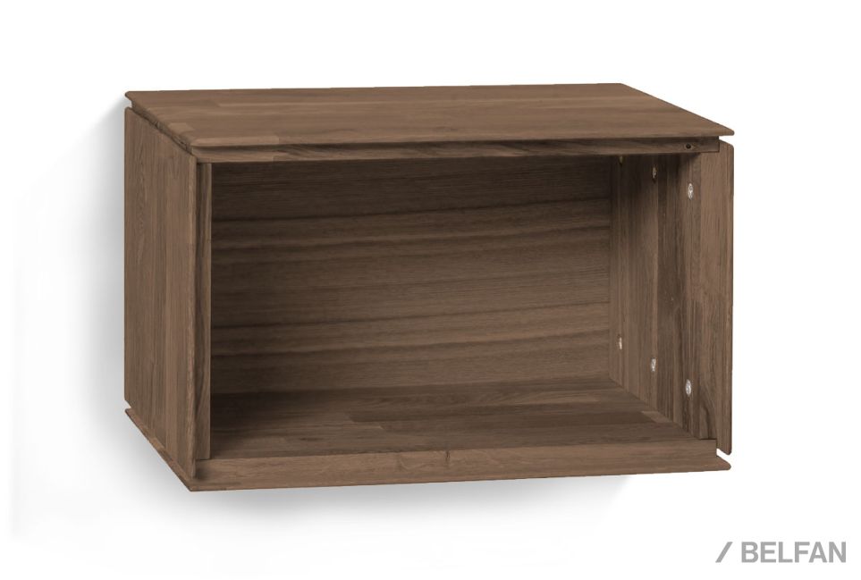 Полка навесная "Гринвуд" 40 массив дуба 1