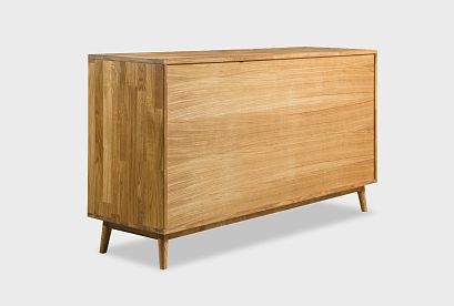 Тумба "Ирвинг" 3; 2 двери, 4 ящика; бейц-масло