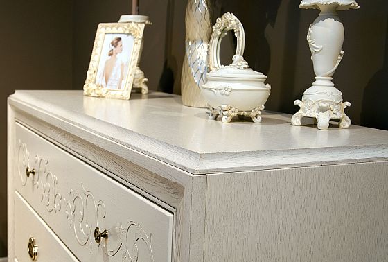 Комод "Соната" (декор) массив и шпон дуба 7