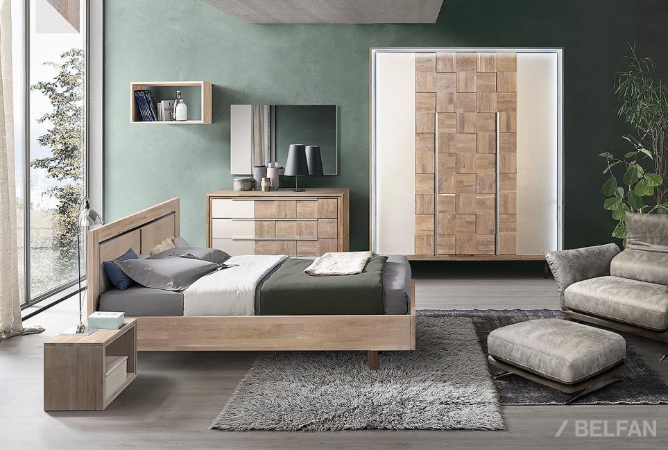 Тумба прикроватная "Manhattan" 2 (ящик слева) массив дуба 2