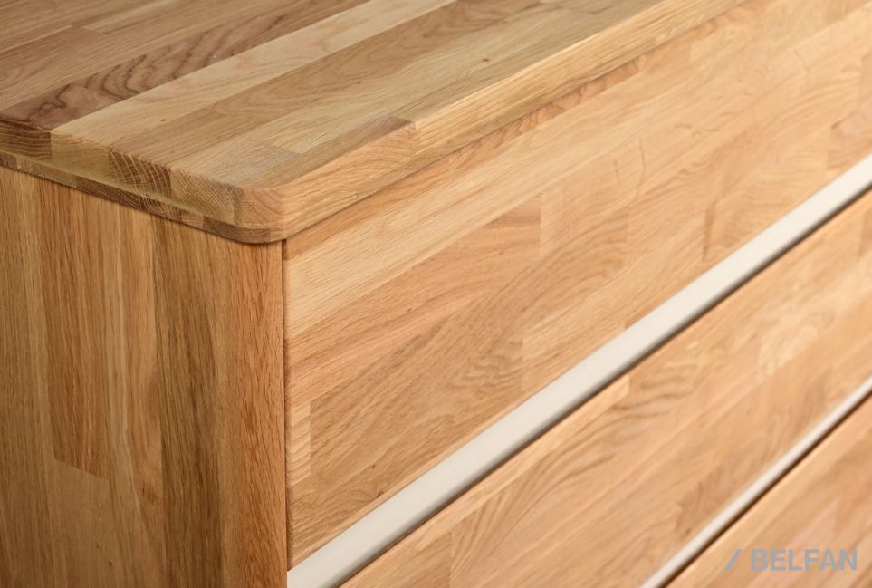 Комод "Уоллстрит" 3 массив дуба, МДФ 5