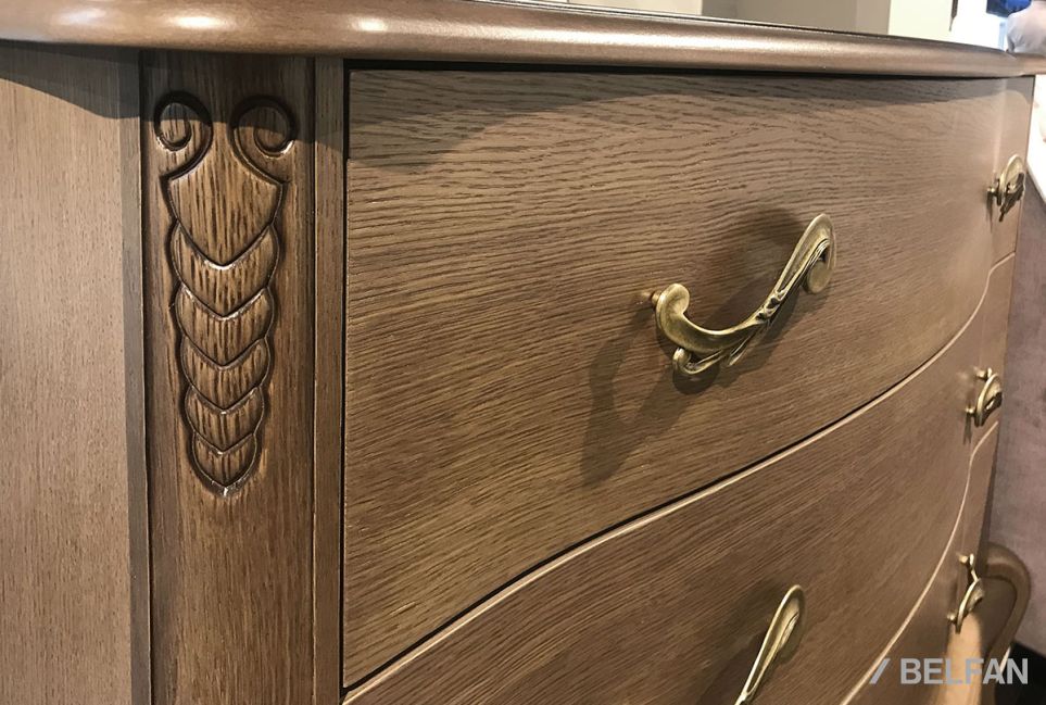 Комод "Флерон" массив и шпон дуба 3