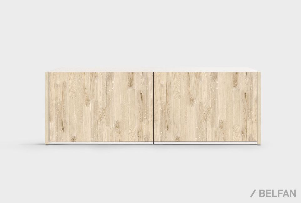 Дополнительная секция для шкафа 2-х дв. "Уоллстрит" массив дуба, МДФ 1