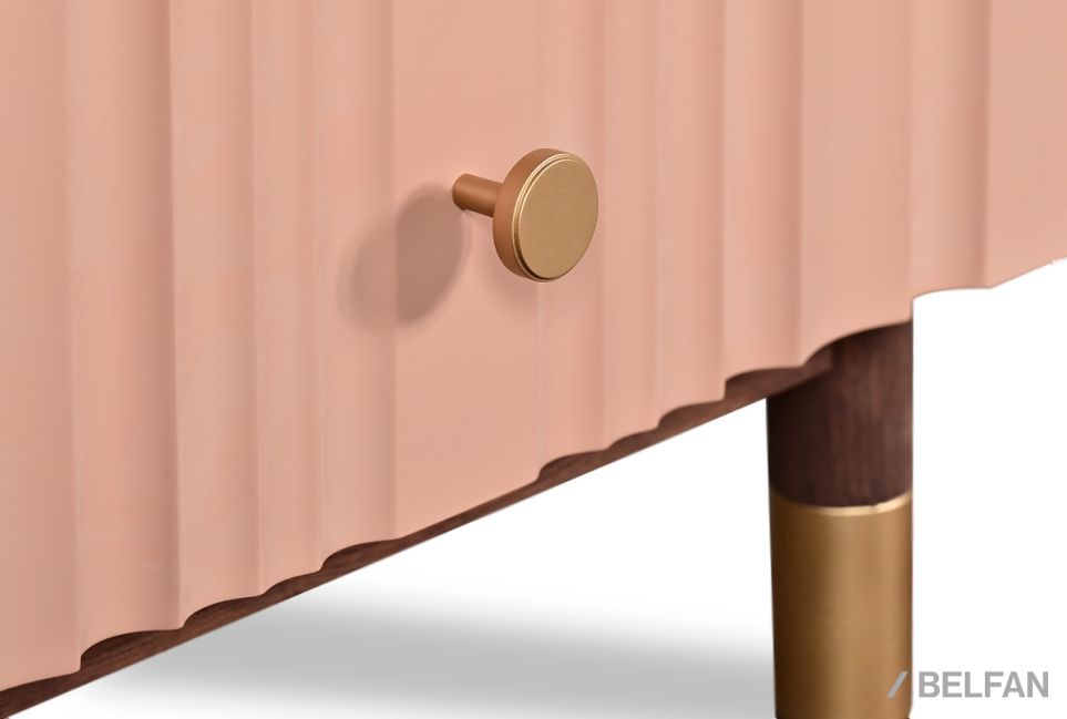 Тумба прикроватная "Меридиан" массив дуба, МДФ 8