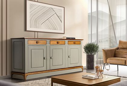 Тумба 3-х дверная "Бриансон"