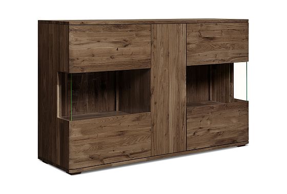 Тумба 3-х секционная "Мидгард" массив дуба 3