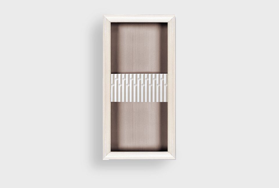 Шкаф навесной "Армония"; айвори+классик