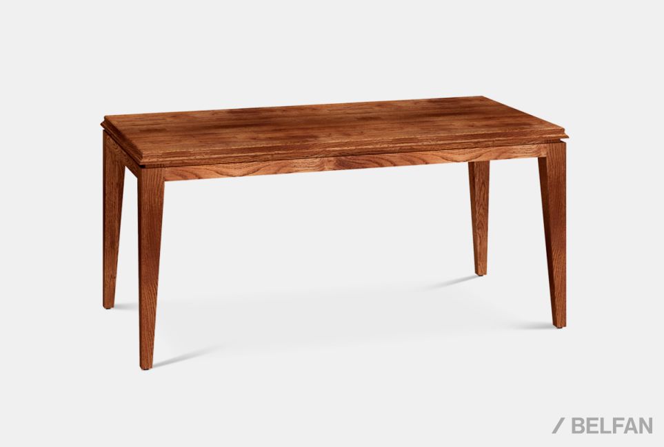 Стол журнальный "Сакраменто" (прямоугольный) массив и шпон дуба, МДФ 1