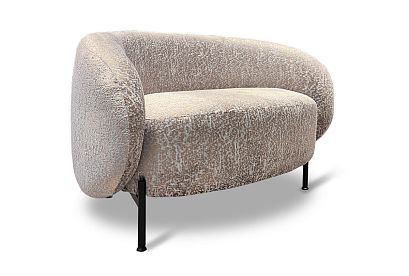 "Ливерпуль" кресло; нераскл.; 12; металл черный; Pluton (OW3765)-45714 (Турция/2 гр.)