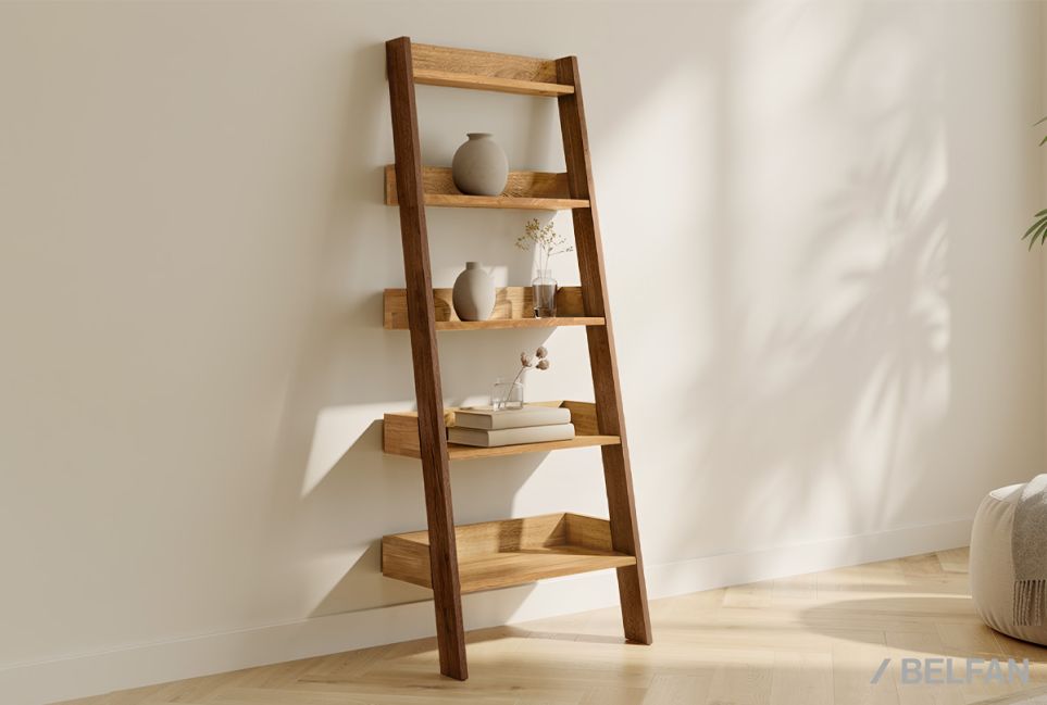 Стеллаж "Ирвинг Дизайн" массив дуба 1
