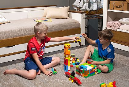 Кровать-диван под два матраса "Бриансон"