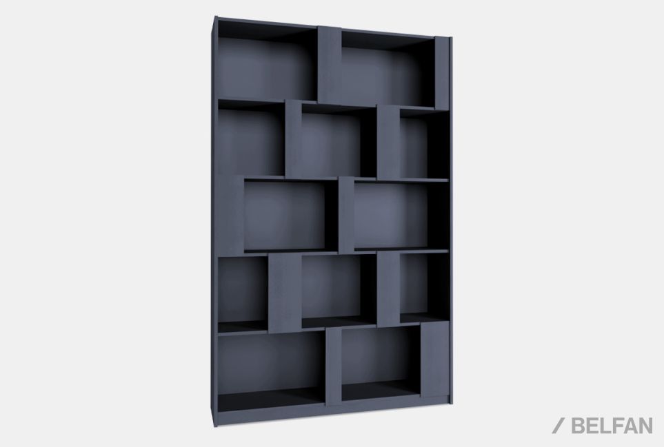 Стеллаж "Сакраменто" 150 (без зеркал) МДФ, шпон дуба 1