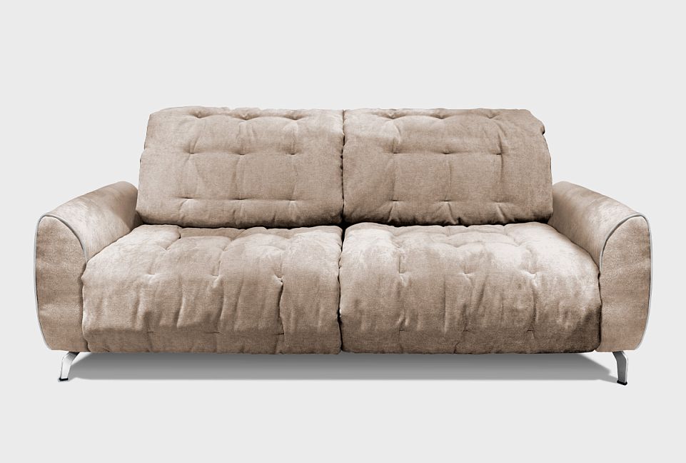 "Грей-2" диван 2-х модульный; раскл.; 1EL+1ER; Реклайнер; начальная группа ткани