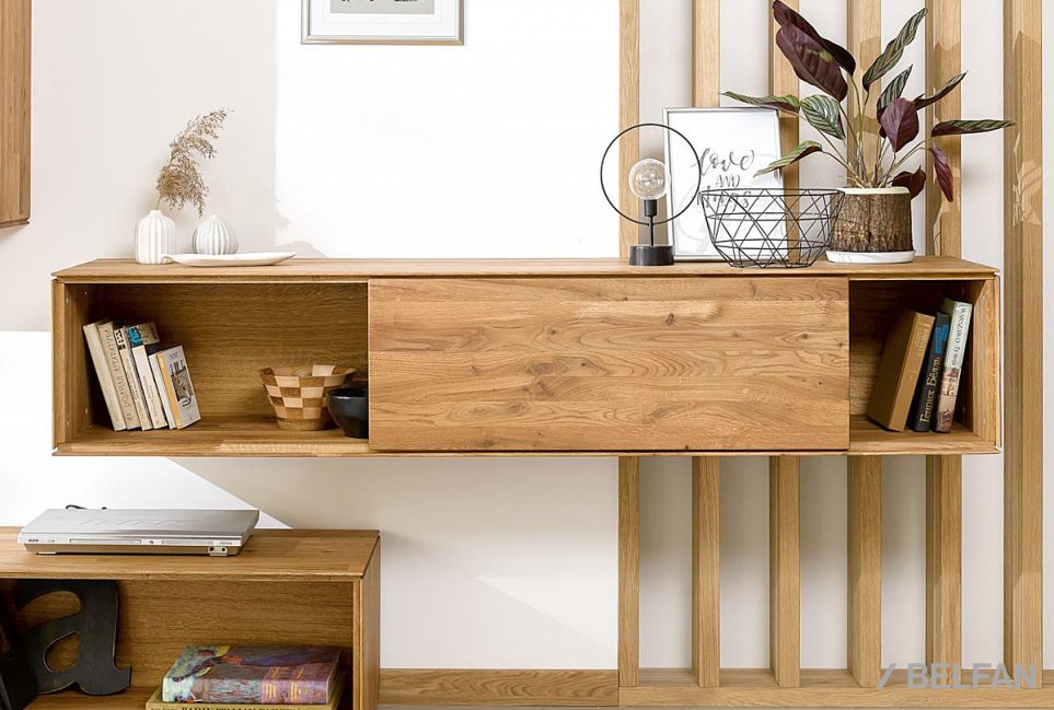 Тумба навесная "Гринвуд" 170 массив дуба 17