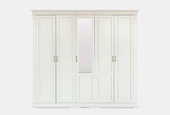 Шкаф 5-ти дверный "Верди Люкс" массив и шпон дуба 3