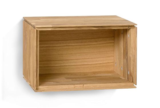 Полка навесная "Гринвуд" 40 массив дуба 9