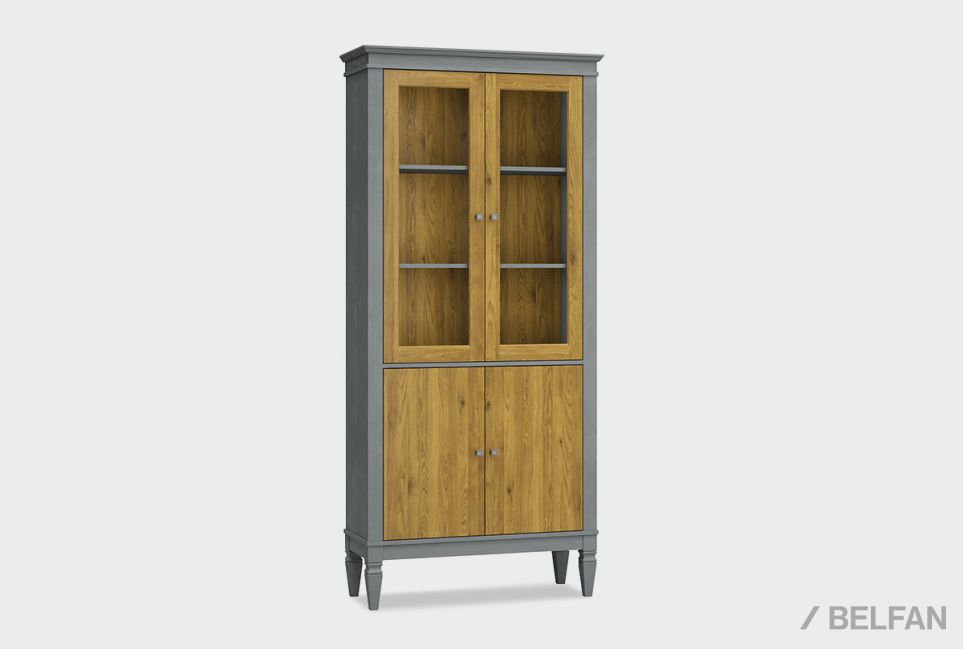 Витрина "Ольса-С" 220 массив сосны 2