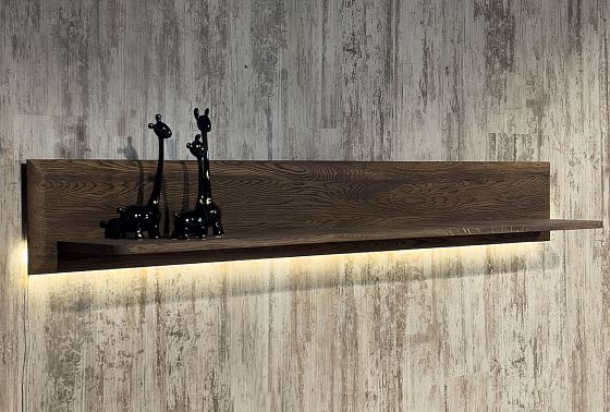 Полка настенная "Бремен" 180 массив дуба 5