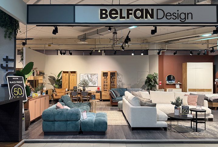BELFAN мягкая мебель в ТК «ТРИ КИТА» (2 этаж)