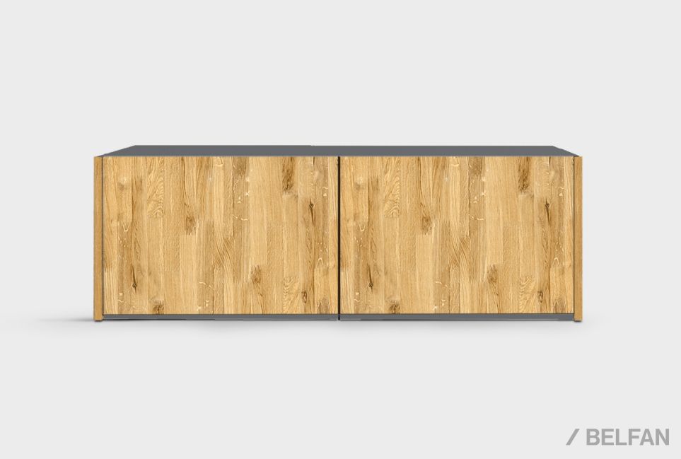 Дополнительная секция для шкафа 2-х дв. "Уоллстрит" массив дуба, МДФ 1