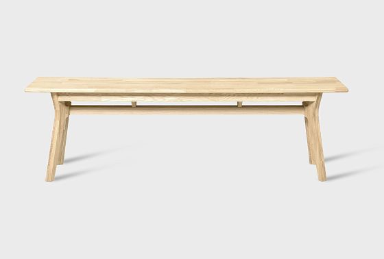 Скамья "Мидгард" массив дуба 7