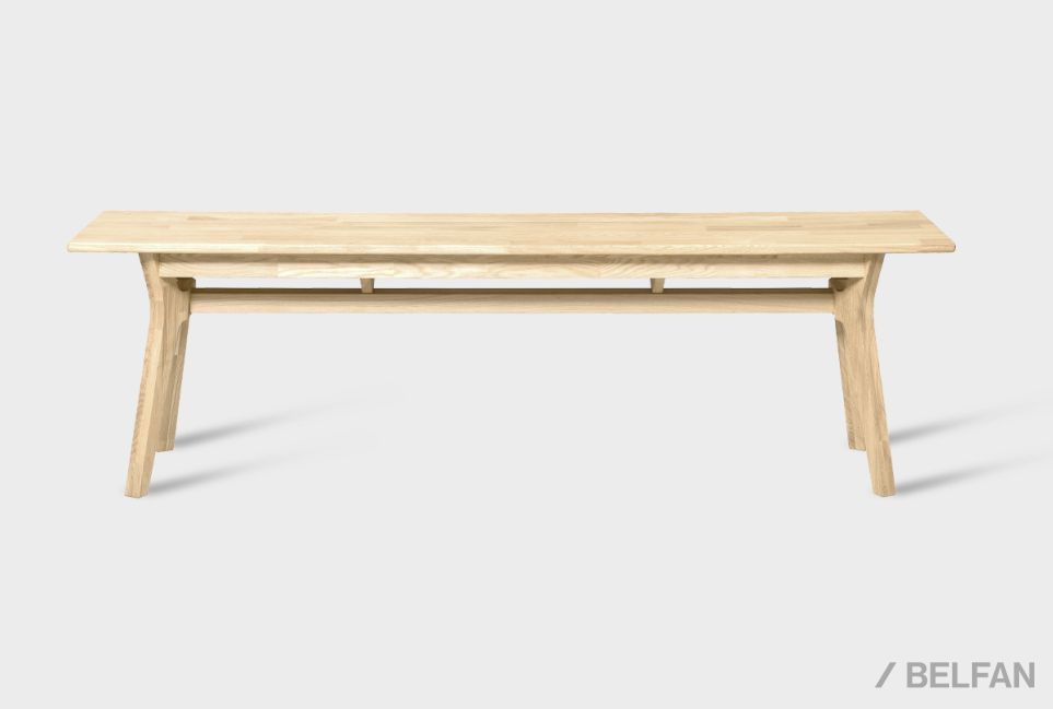 Скамья "Мидгард" массив дуба 2