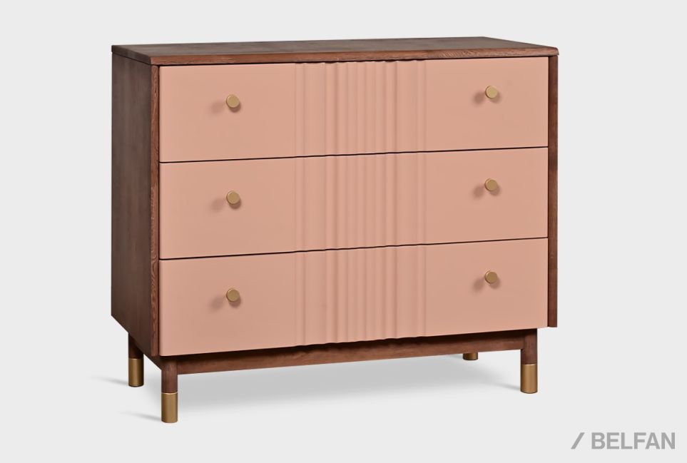 Комод "Меридиан" 3 массив дуба, МДФ 1