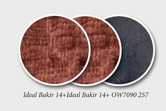 "Ферре" диван 3-х местный с пуфом  12