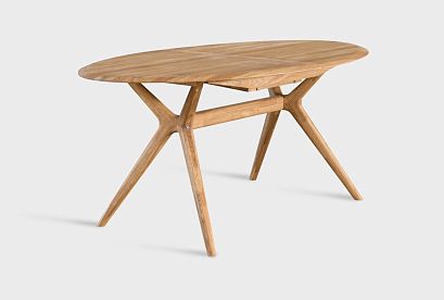 Стол обеденный "Кармен" (раскладной); дуб натуральный