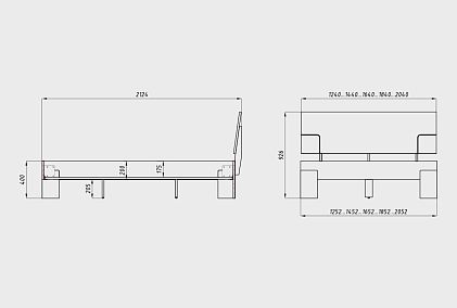 Кровать "Берген" С