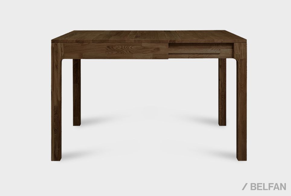 Стол обеденный "Норд" (раскладной) массив дуба 2