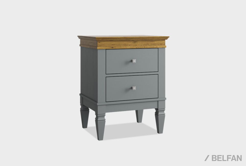 Тумба прикроватная "Ольса-С" 02 массив сосны 2