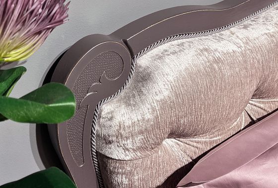 Кровать "Флерон" (низкое изножье) массив и шпон дуба 4