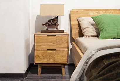 Тумба прикроватная "Ирвинг"; бейц-масло