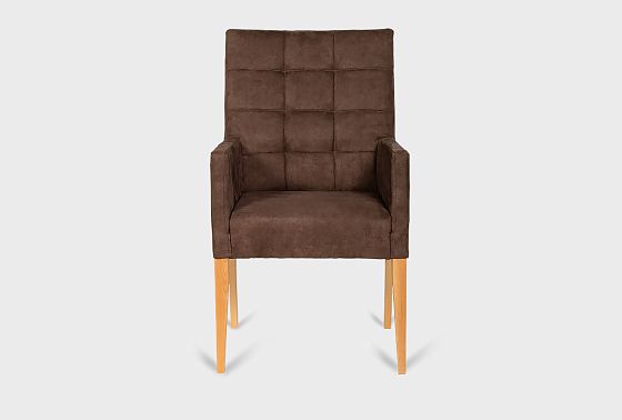 Стул "Берген" М с подлокотниками массив берёзы 6