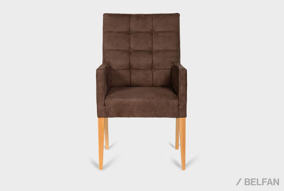 Стул "Берген" М с подлокотниками массив берёзы 2