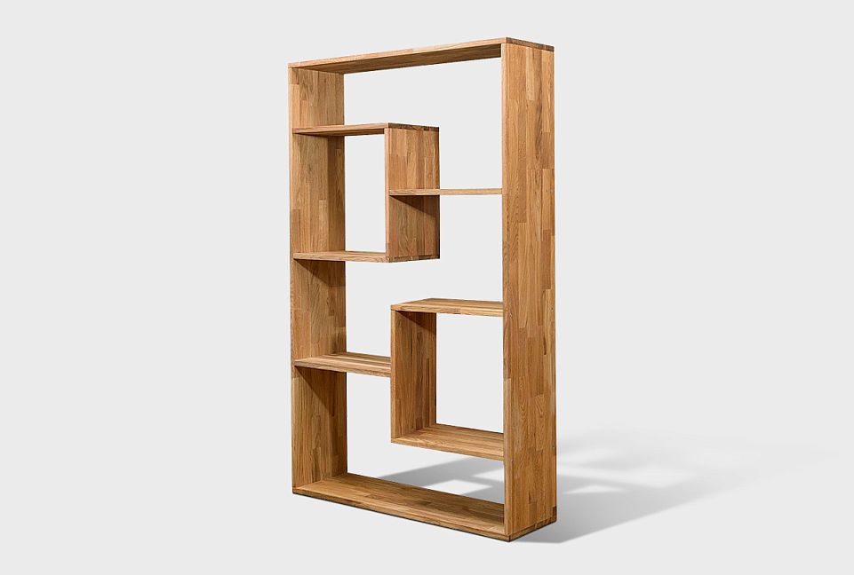 Стеллаж "Арт" (фигурный); бейц масло