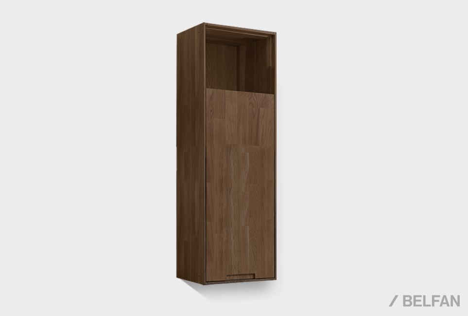 Шкаф навесной "Ирвинг" 120 (правый) массив дуба 1