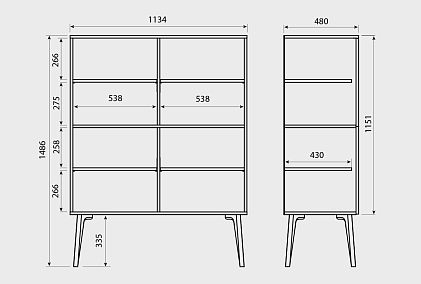 Тумба "Элва" D-4