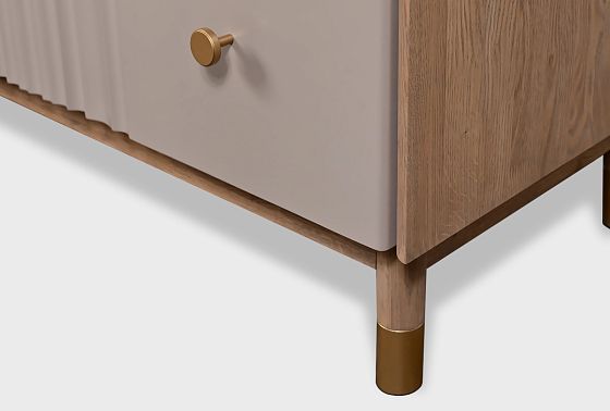 Комод "Меридиан" 3 массив дуба, МДФ 2