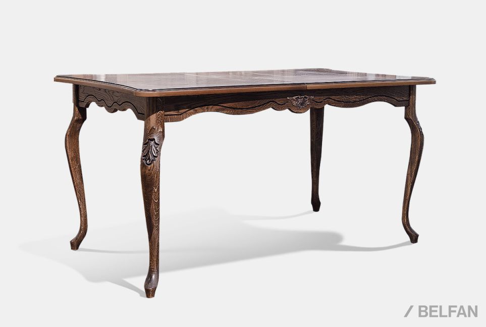 Стол обеденный "Алези 2Е" массив и шпон дуба 1