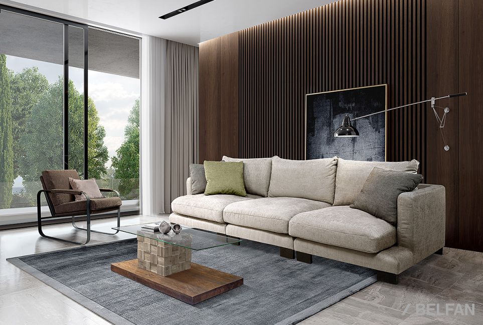 "Леформ" диван 3-х модульный 4