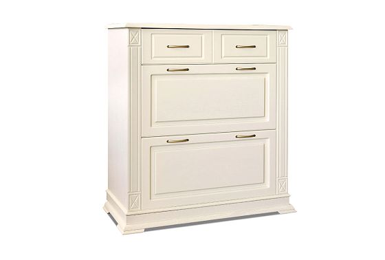 Тумба для обуви "Верди Люкс" 21 массив и шпон дуба 4