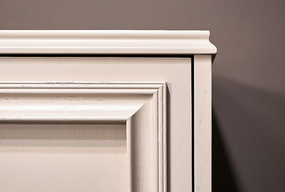 Тумба высокая "Сакраменто" массив и шпон дуба, МДФ 5